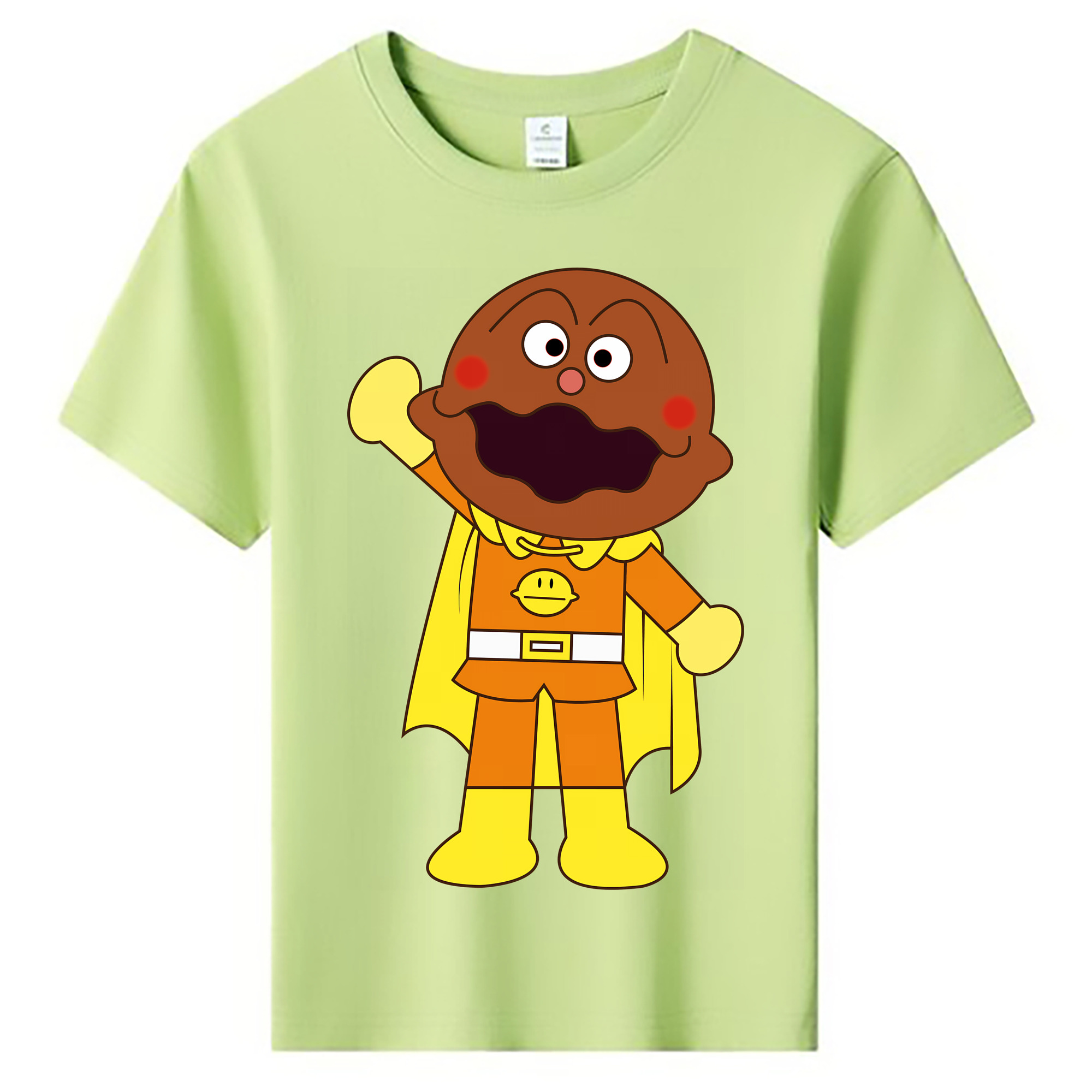 （画像用） アンパンマン Anpanman 綿100％キッズTシャツ（フロントプリント）